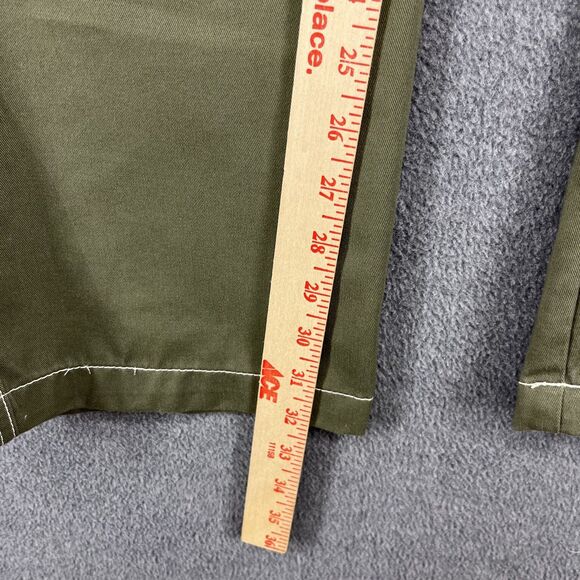 True Religion Jeans Cargo pants Men's Size 38 Kalamata Green $159 Flap - Picture 10 of 16